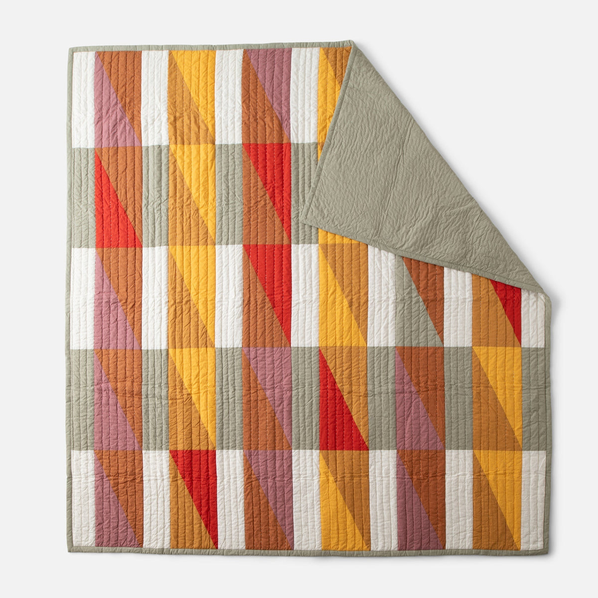 Modern Rooftops Quilt
