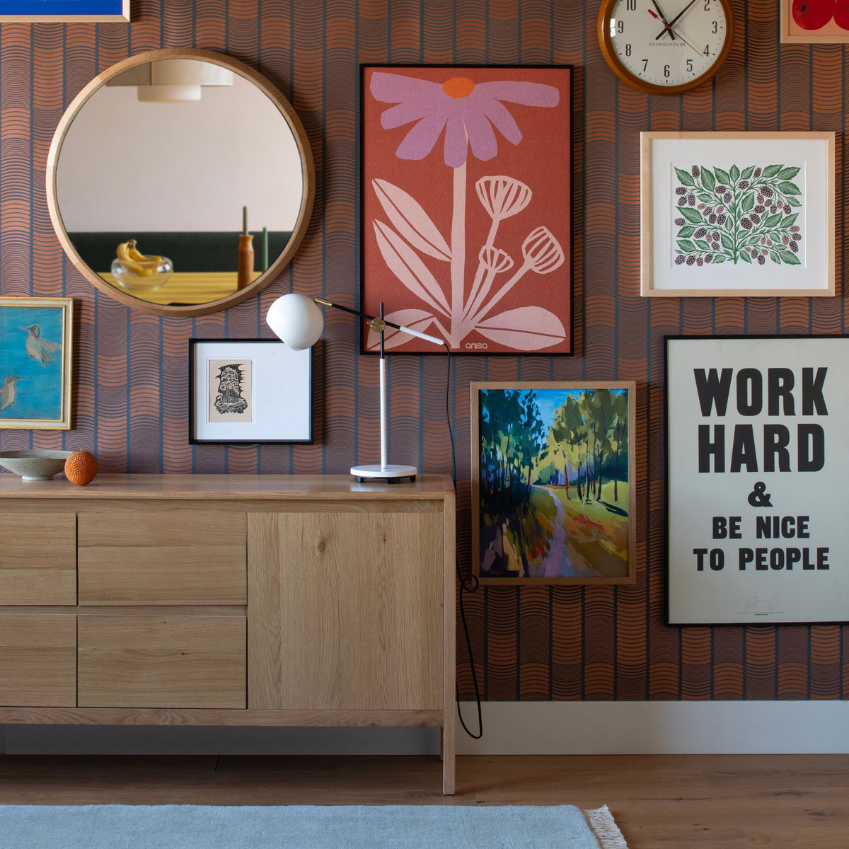 Gallery wall.