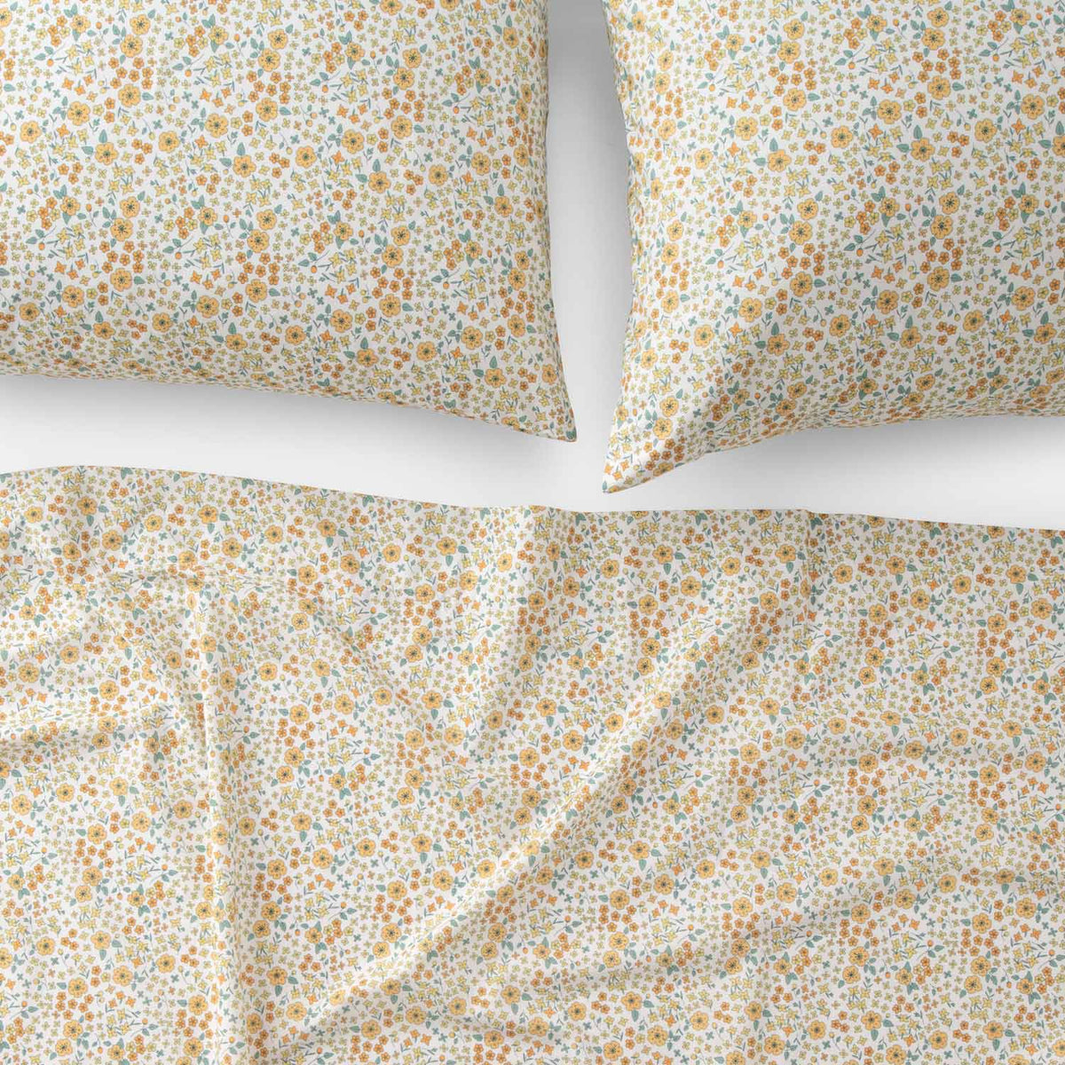 Wallowa Floral Sheet Set