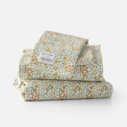 Wallowa Floral Sheet Set