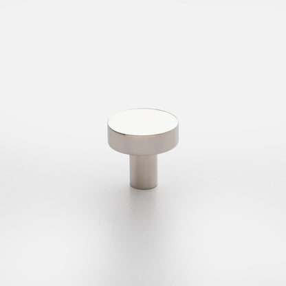 Front view of Edgecliff Knob showcasing its round cylindrical shape against a light background