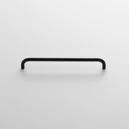 Front view of Parker Pull showcasing its black bar design on a white background