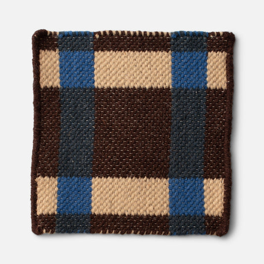 Plaid Wool Rug Swatch