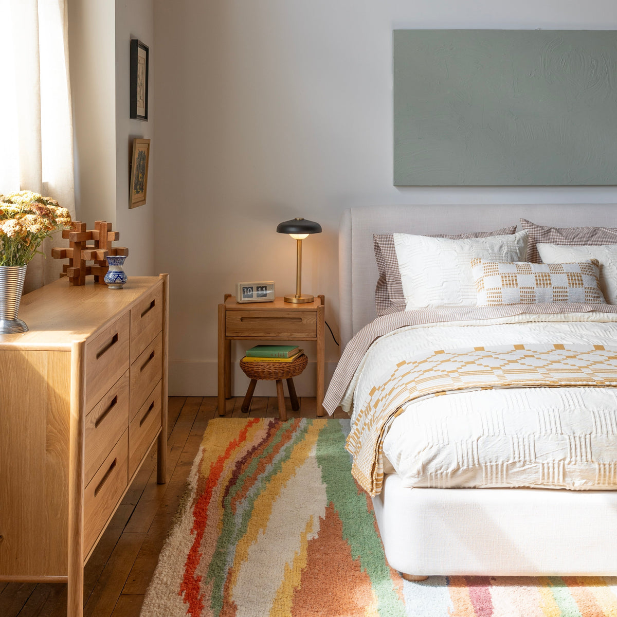 Gingham Sheet Set