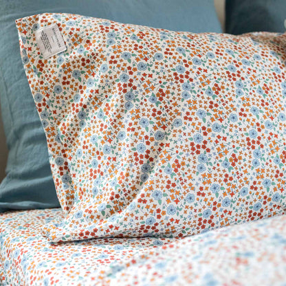 Wallowa Floral Sheet Set