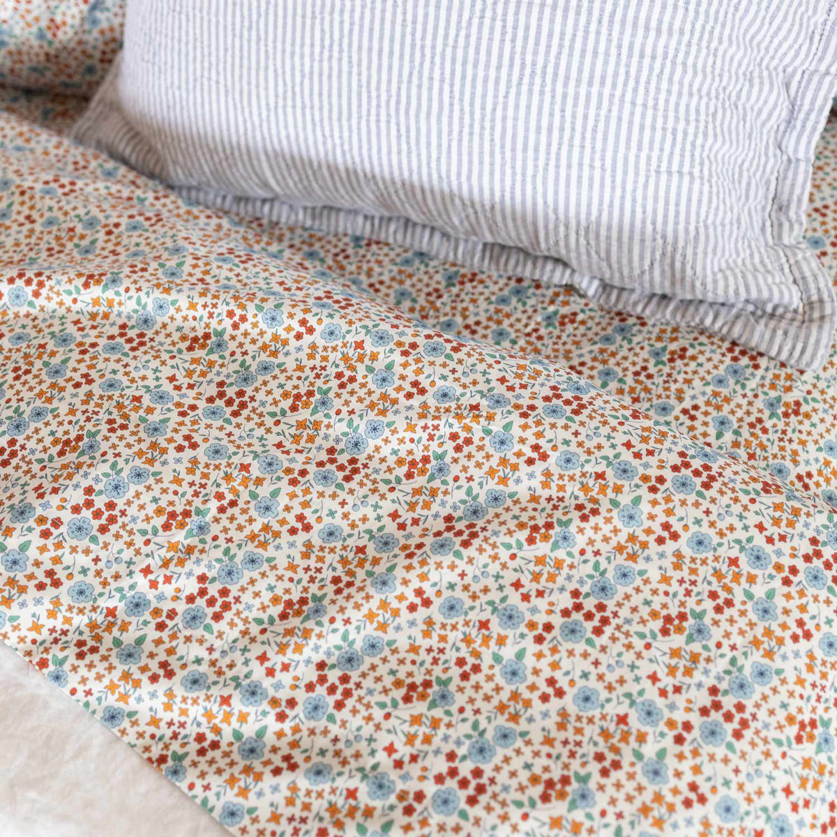 Wallowa Floral Sheet Set